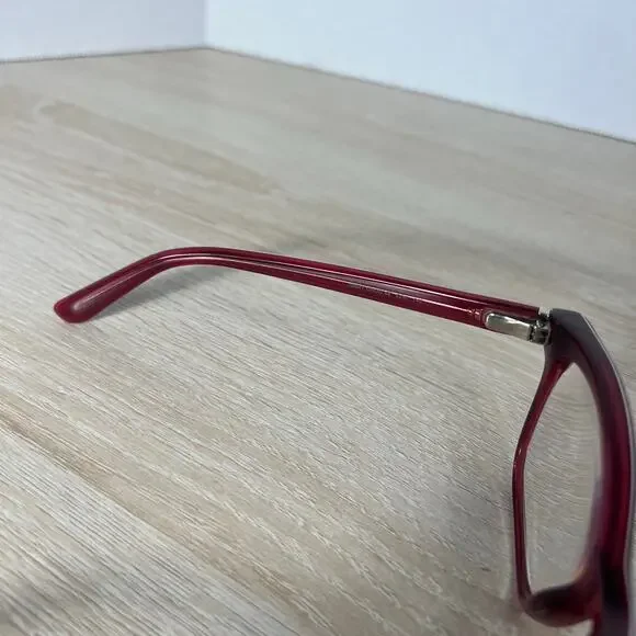 Jimmy Choo JC 98 8ZW Eyeglasses Red Snakeskin Frames 53-15-140 - Picture 4 of 13